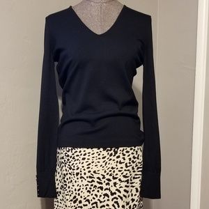 Ann Taylor black sweater size small
